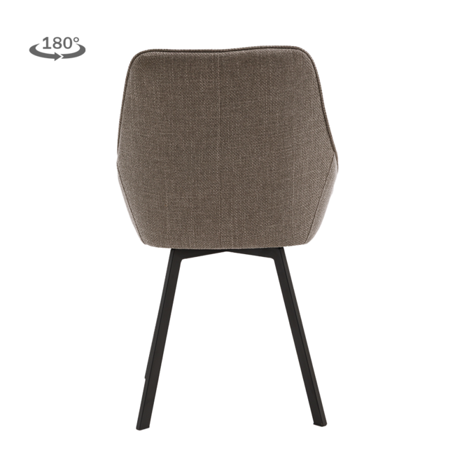Borgo Sidechair - Bjorn 34 beige-grey (swivel)
