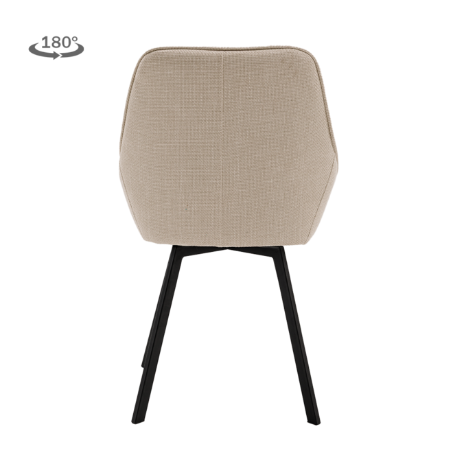 Borgo Sidechair - Bjorn 24 beige (swivel)