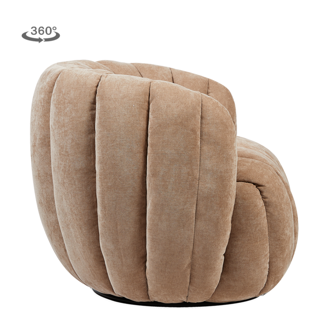 Verdi Fauteuil - Maloy 34 taupe (draaibaar)