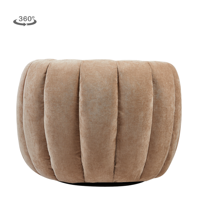 Verdi Fauteuil - Maloy 34 taupe (draaibaar)