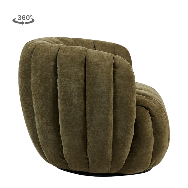 Verdi Fauteuil - Maloy 77 moss (draaibaar)