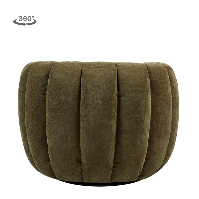 Verdi Fauteuil - Maloy 77 moss (draaibaar)