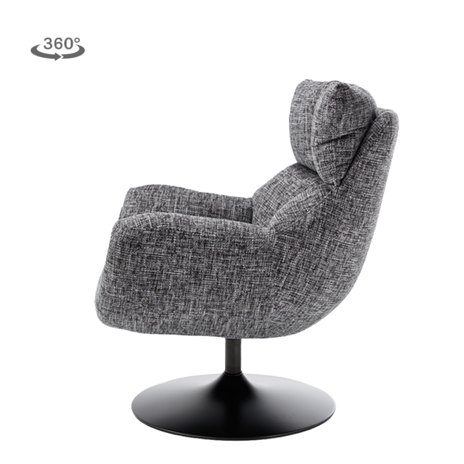 Force Fauteuil - Imo 60 dark-grey (draaibaar)
