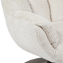 Force Fauteuil met voetenbank - Cremona 02 sand (draaibaar)