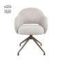 Porto Armstoel - Toro 25 cream - Anodic (draaibaar)