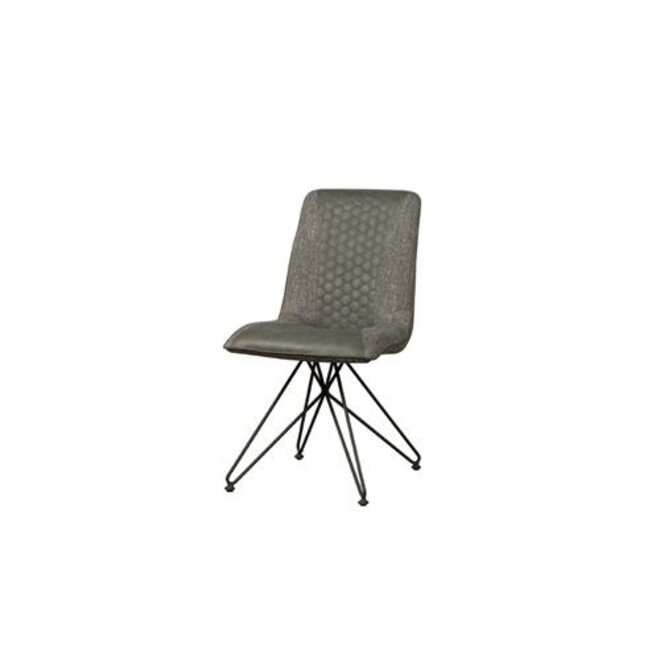 Capri Stoel - Vintage Grey + Linen Grey