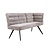 Rosora Hoekbankje links 100 cm - HZ6068-04 beige