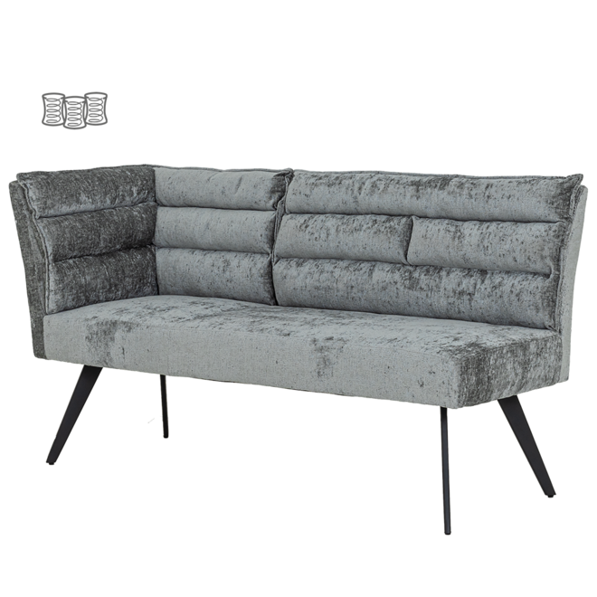 Rosora Hoekbankje rechts 100 cm - HZ6068-85 grey
