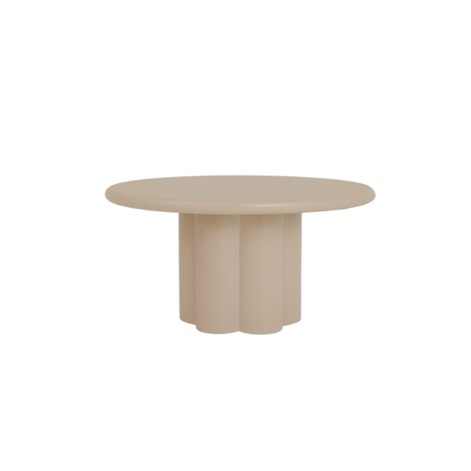 Melzo Eetkamertafel rond beige