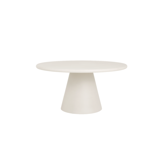 Mello Eetkamertafel rond wit 150 cm
