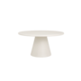 Mello Eetkamertafel rond wit 150 cm