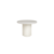 Melzo Bijzettafel rond wit 60 cm