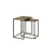 Renew Iron Bijzettafel set vanaf 44 cm