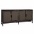 Carini Dressoir zwart 200 cm
