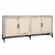 Carini Dressoir gebroken wit 200 cm