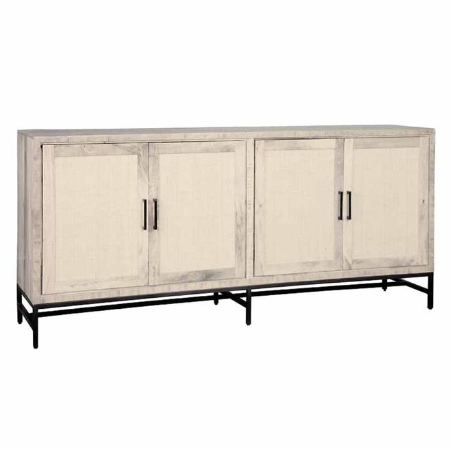 Carini Dressoir gebroken wit 200 cm