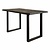 Ultimo Bartafel zwart 140 cm
