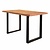 Ultimo Bartafel naturel 140 cm