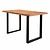 Ultimo Bartafel naturel 160 cm