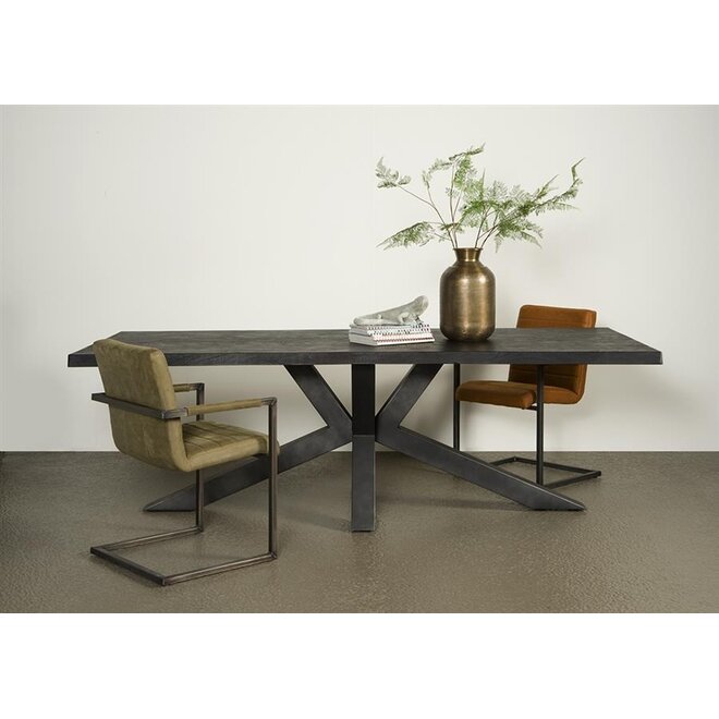 Sovana Eetkamertafel zwart