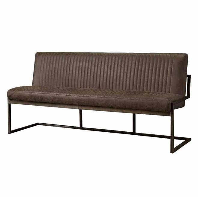 Ferro Bankje - fabric Savannah dark brown