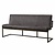 Ferro Bankje - fabric Savannah anthracite