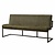 Ferro Bankje - fabric Savannah green