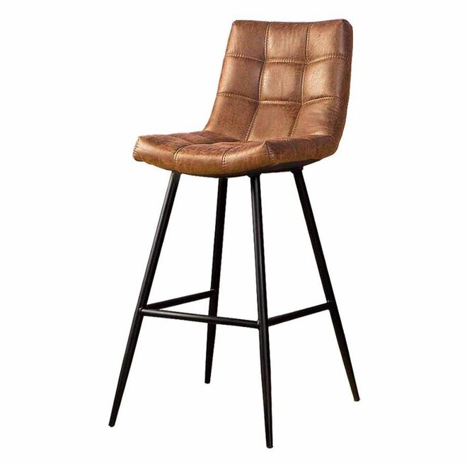 Navarra Barstoel - fabric Cognac