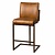 Ferro Barstoel - fabric Savannah light brown