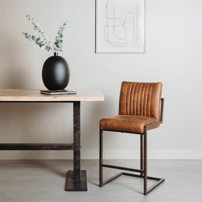 Ferro Barstoel - fabric Savannah light brown