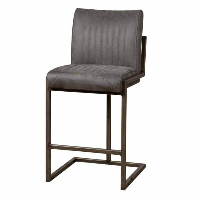 Ferro Barstoel - fabric Savannah anthracite