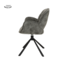 Isola Armstoel - Haga 16 charcoal (draaibaar)