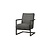 Rocca Fauteuil - Bull anthracite