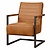 Rocca Fauteuil - Bull cognac
