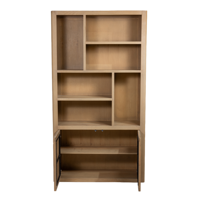 Tenna Boekenkast naturel 120 cm