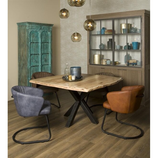Soria Eetkamertafel vierkant 130 cm