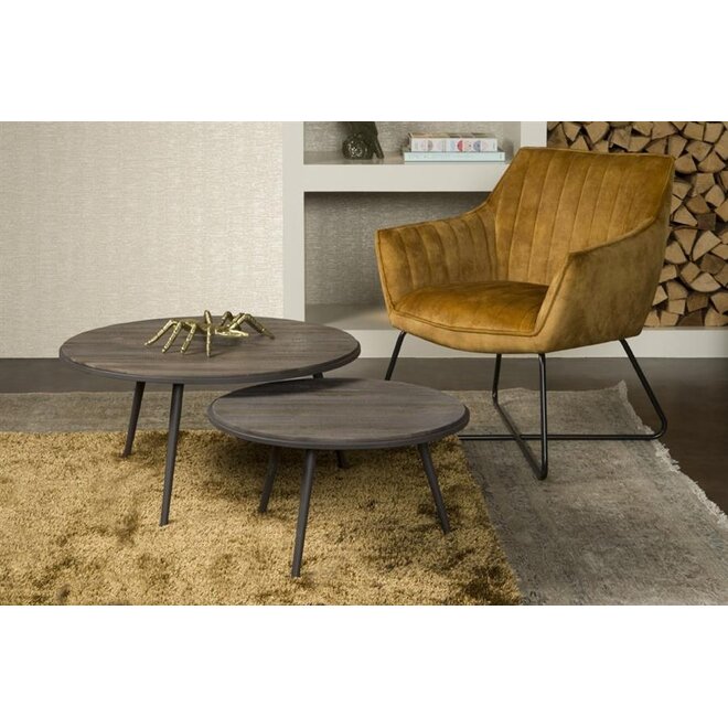 Rolo Bijzettafel set rond vanaf 60 cm