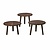 Lazio Bijzettafel set rond 55 cm