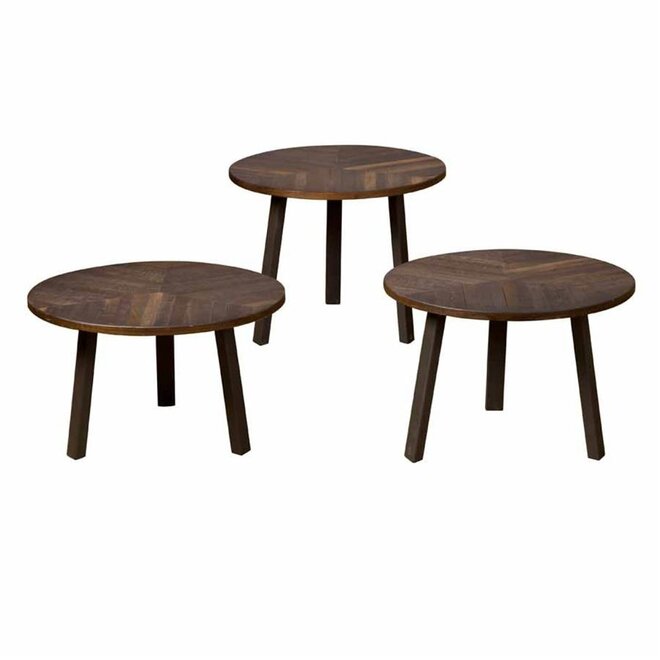 Lazio Bijzettafel set rond 55 cm