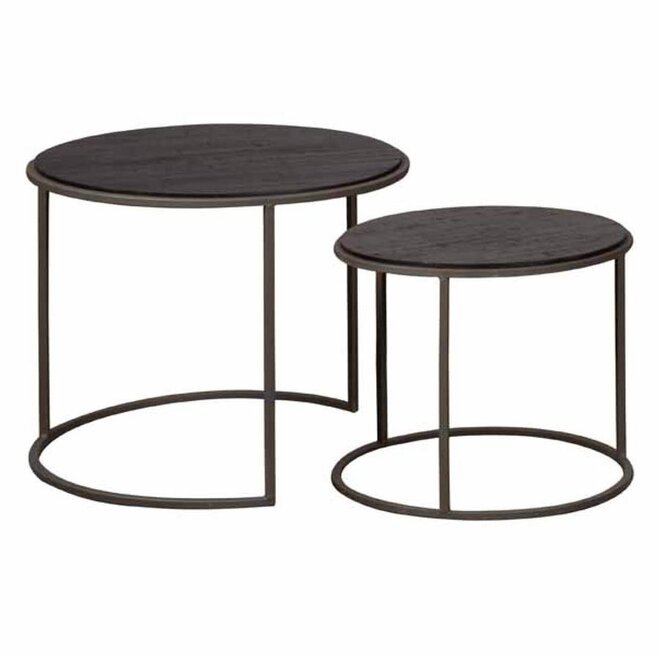 Spello Bijzettafel set rond vanaf 45 cm