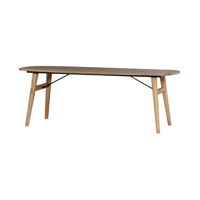 Aura Eetkamertafel naturel deens ovaal