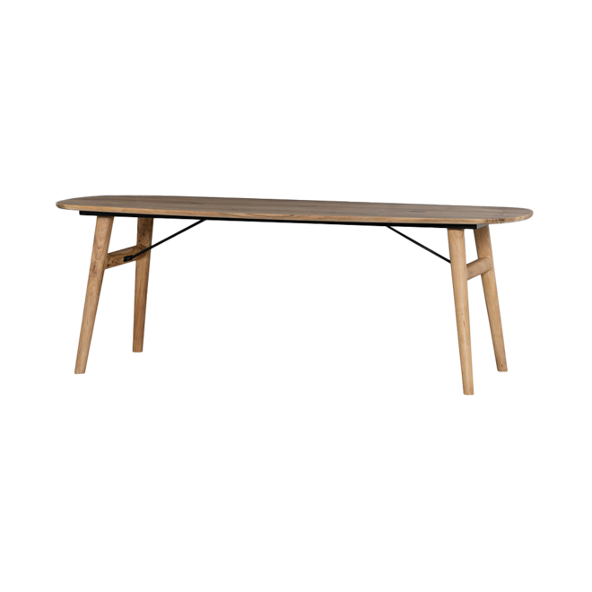 Aura Eetkamertafel naturel deens ovaal