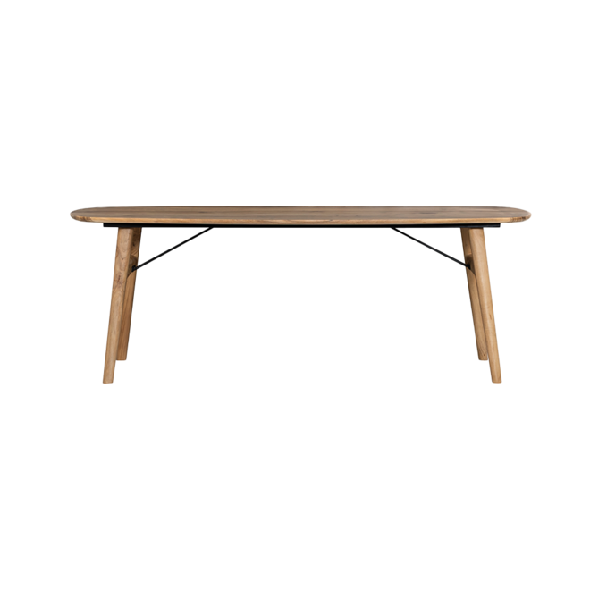 Aura Eetkamertafel naturel deens ovaal