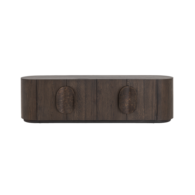 Allure TV-meubel donkerbruin 180 cm