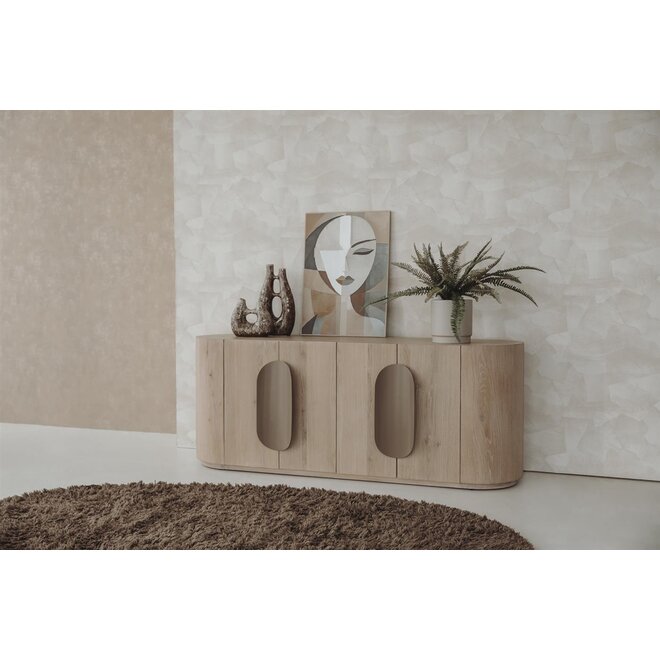 Allure Dressoir white wash 180 cm