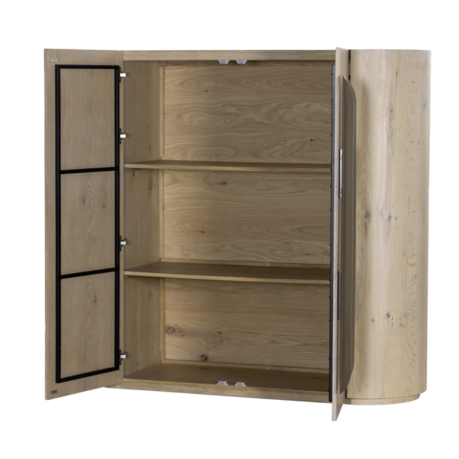 Allure Opbergkast white wash 150 cm