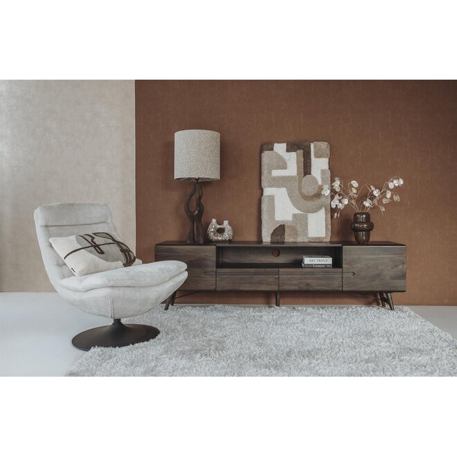 Aura TV-meubel espresso 210 cm