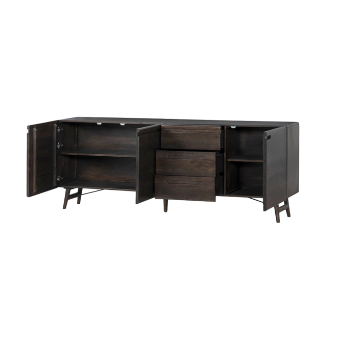 Aura Dressoir espresso 210 cm