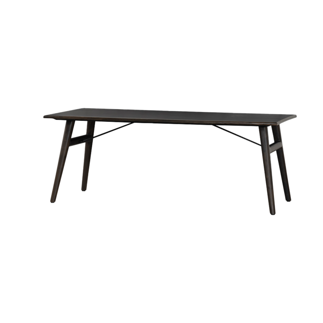 Aura Eetkamertafel espresso 220 cm