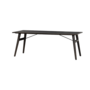 Aura Eetkamertafel espresso 220 cm